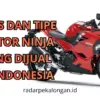 jenis dan tipe motor ninja