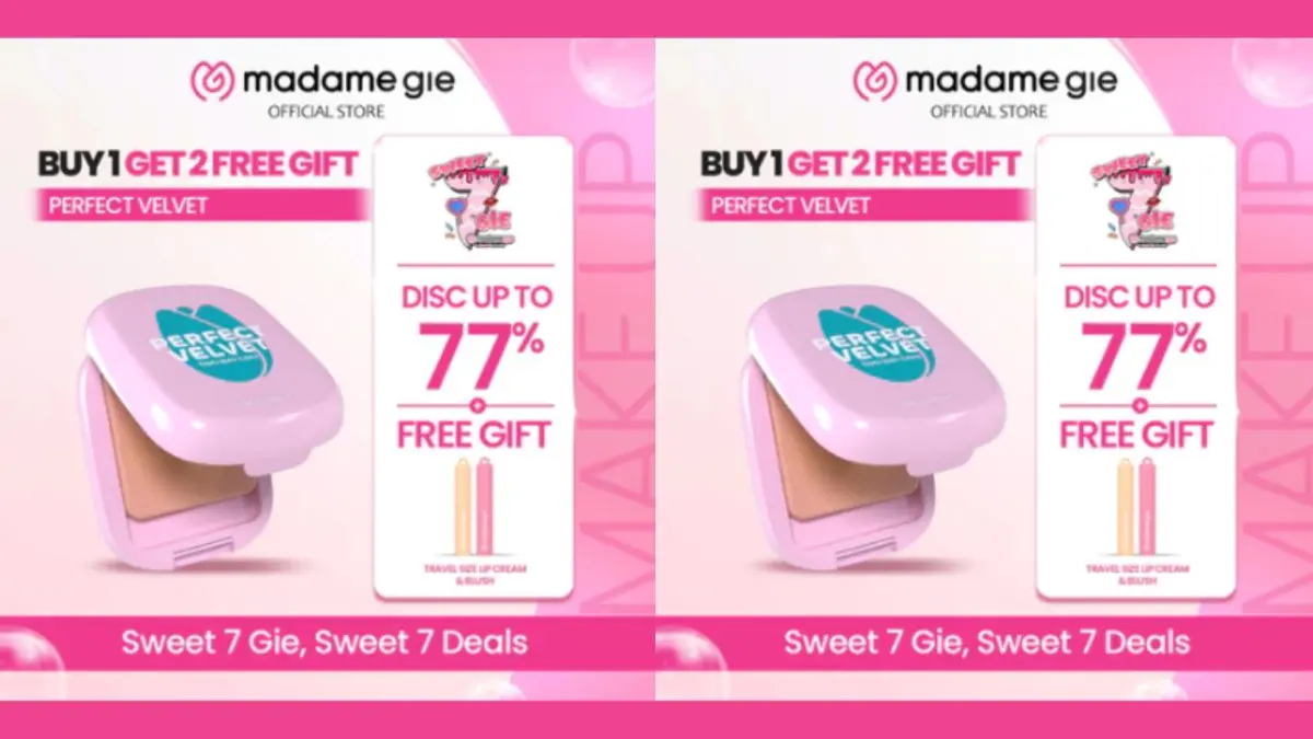 NEW LAUNCH! Review Bedak Two Way Cake Madame Gie SPF 30 PA+++ yang Bagus untuk Kulit Berminyak Bedak Two Way Cake Madame Gie SPF 30