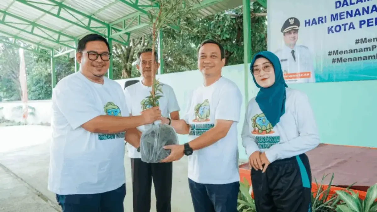 Peringati Hari Menanam Pohon Indonesia, Pemkot dan Askarlo Gelar Penanaman di TPST Padukuhan Kraton hari menanam pohon