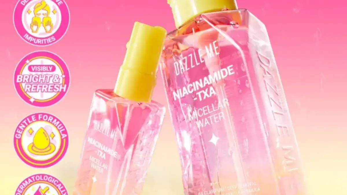 Review Dazzle Me Niacinamide-TXA Micellar Water