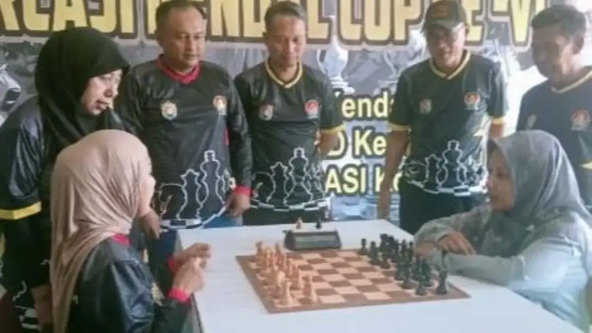 160 Atlet Ramaikan Kejurnas Catur Kendal, Bupati Tika Grogi Saat Buka Pertandingan dan Targetkan Lolos Porprov