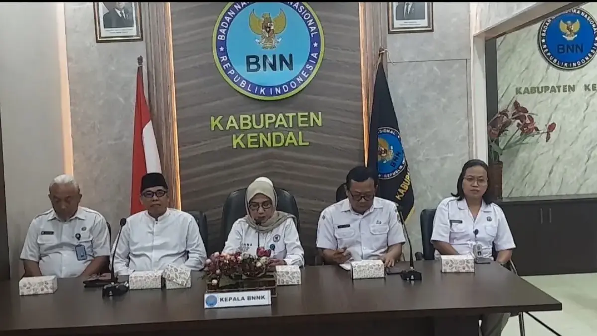 BNNK Kendal Ungkap 3 Kasus Narkoba Sepanjang 2025, Amankan 50 Gram Sabu dan Tembakau Sintetis