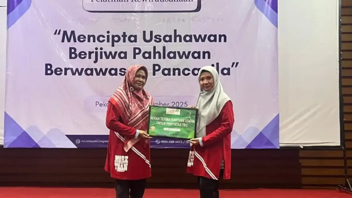 Berdayakan Ekonomi, Yayasan Mentari Pekalongan Bekali Penyintas TB dengan Bantuan Kewirausahaan