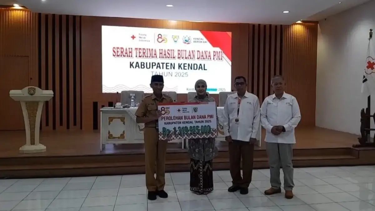 Bulan Dana PMI Kendal 2025 Tembus Rp1,31 Miliar, Bupati Minta Pengelolaan Transparan dan Akuntabel