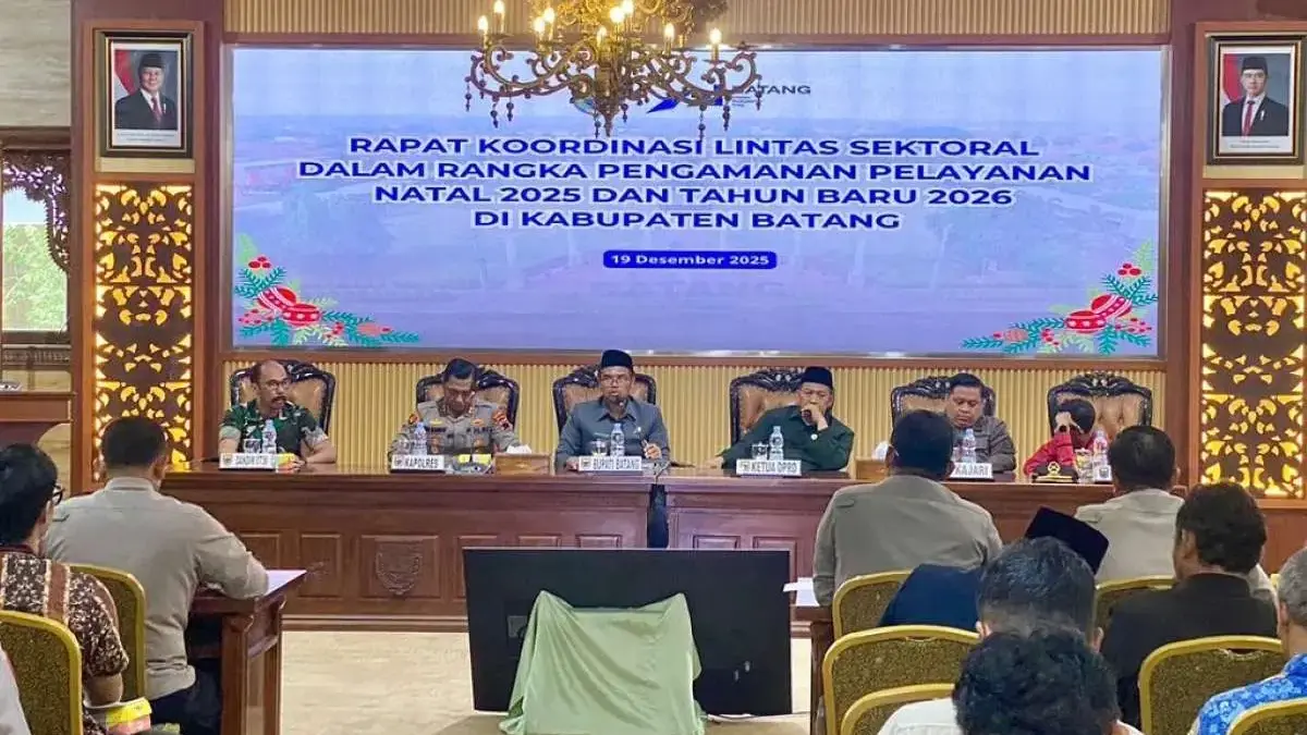 Bupati Batang Tegaskan ASN Jangan Salah Kaprah Soal WFA: Tetap Turun ke Lapangan dan Pantau Arus Nataru
