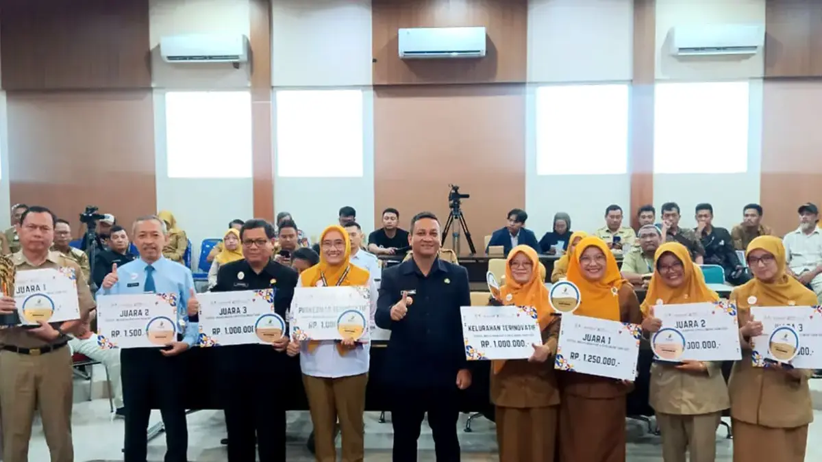 DKP Kota Pekalongan Menjadi OPD Terinovatif Disusul RSUD Bendan dan Bapperida Juara lomba inovasi Kota Pekalongan