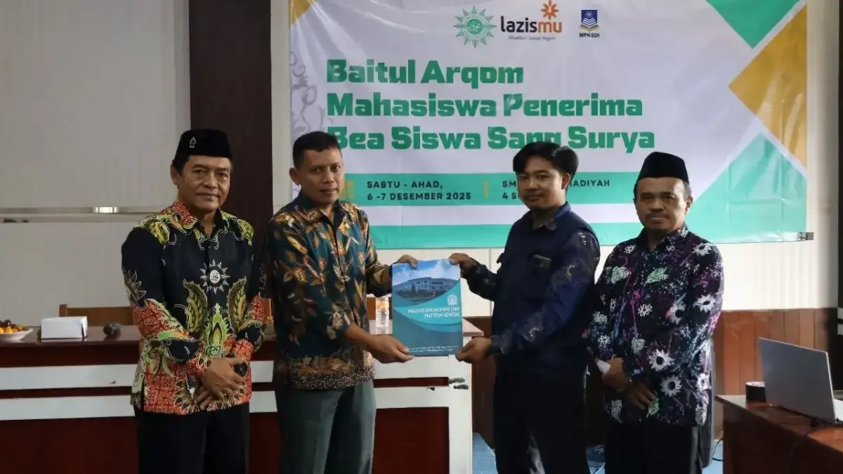 Gembleng Ideologi, 46 Mahasiswa Penerima Beasiswa Sang Surya Ikuti Baitul Arqam Kendal Gembleng Ideologi, 46 Mahasiswa Penerima Beasiswa Sang Surya Ikuti Baitul Arqam Kendal