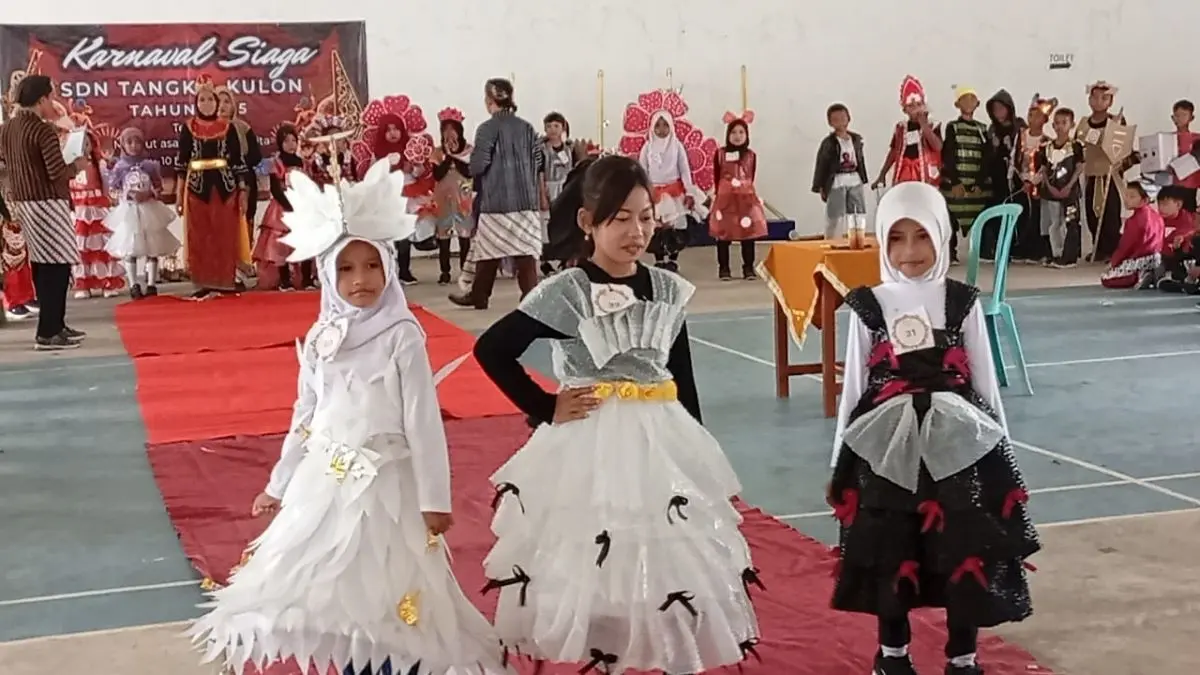 Karnaval Siaga dan Fashion Show SDN Tangkil Kulon Meriah, Dorong Kreativitas Siswa Cilik