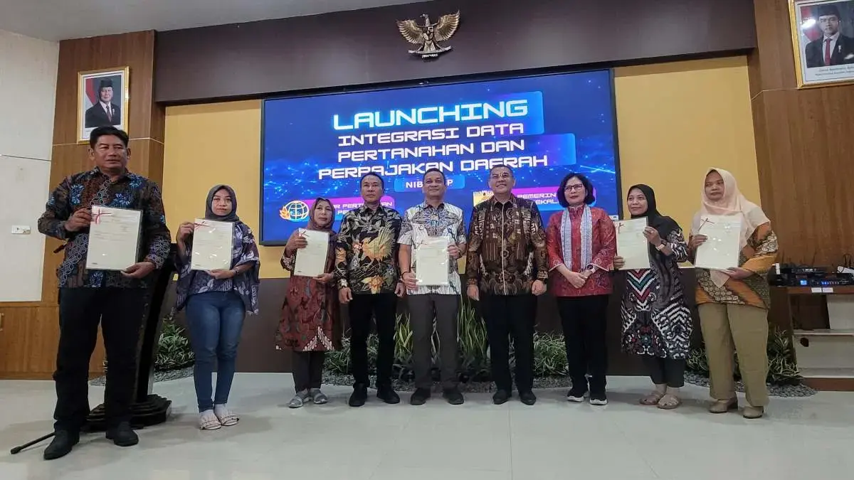 Kepastian Hukum! Wamen ATR/BPN Ossy Dermawan Luncurkan Integrasi NIB-NOP Batik Tanahan di Kota Pekalongan