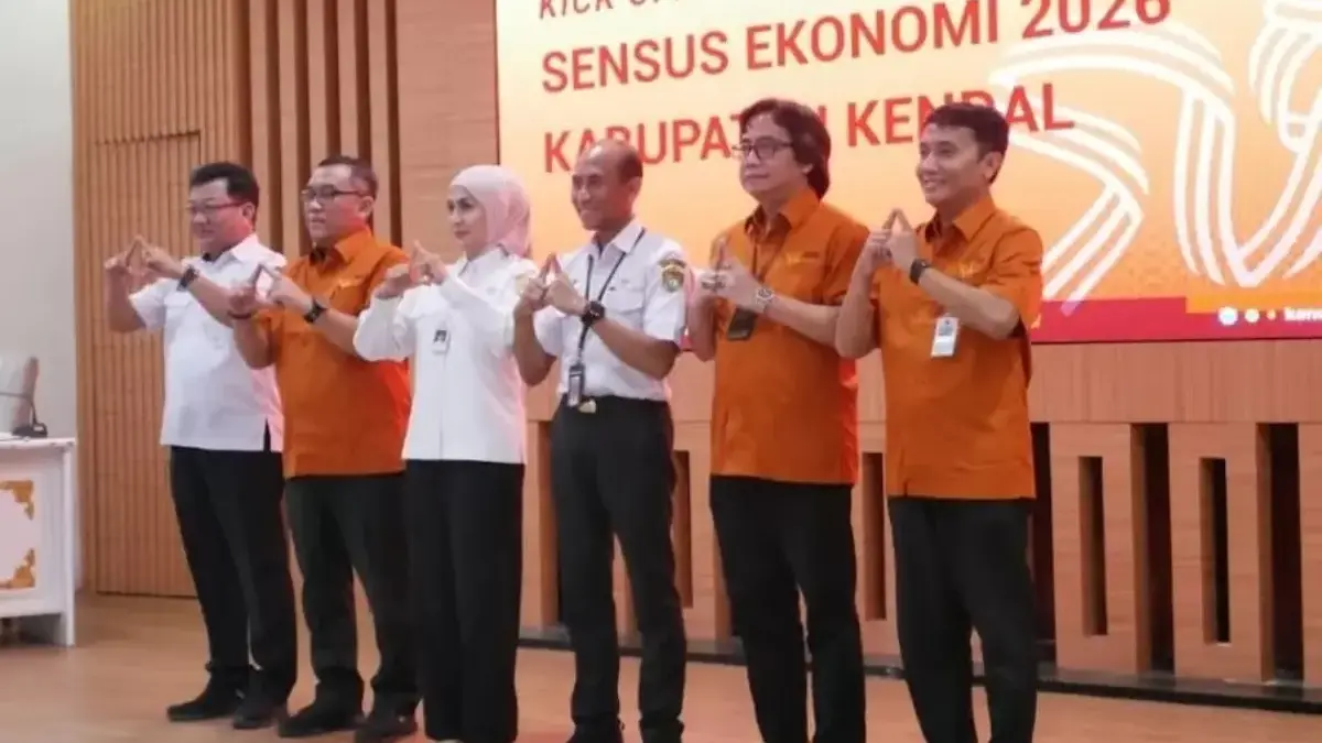 Kick Off Sensus Ekonomi 2026, Bupati Kendal Minta Pelaku Usaha Jujur: Jangan Ada yang Ditutup-tutupi