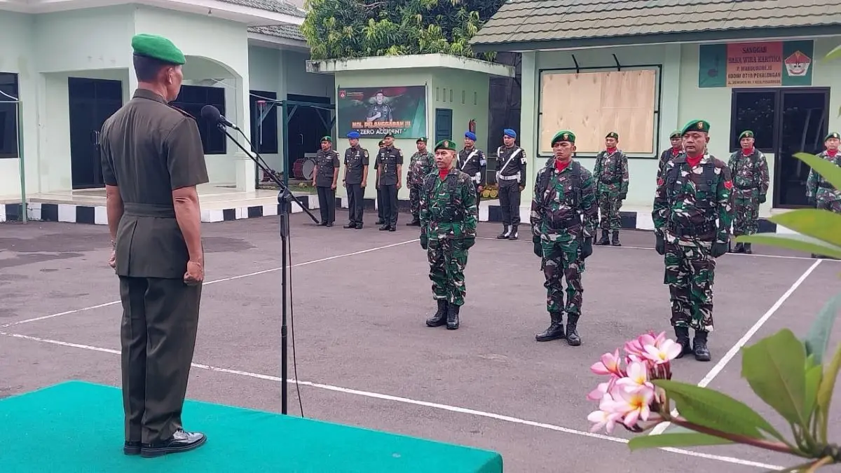 Peringatan Hari Juang TNI AD 2025 di Kodim 0710/Pekalongan, Kasad Tekankan Kebanggaan Mengabdi pada Negara