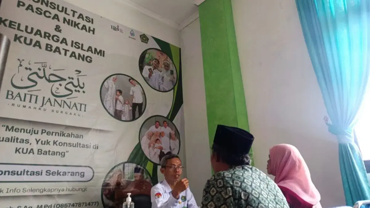 Solusi Masalah Keluarga, KUA Batang Buka Layanan Konseling Pasca-Nikah Gratis, Jamin Rahasia dan Netral