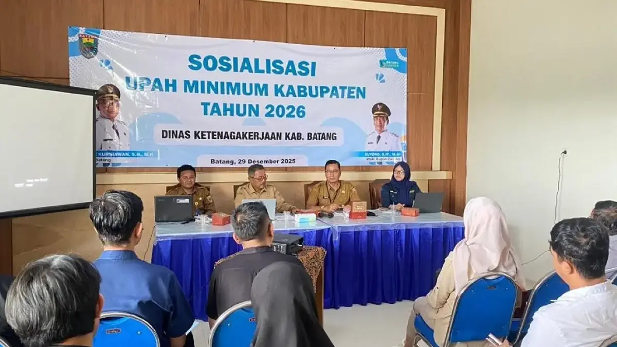 Tertinggi di Eks Karesidenan, UMK Batang 2026 Naik Menjadi Rp 2,7 Juta dan Salip Kota Pekalongan