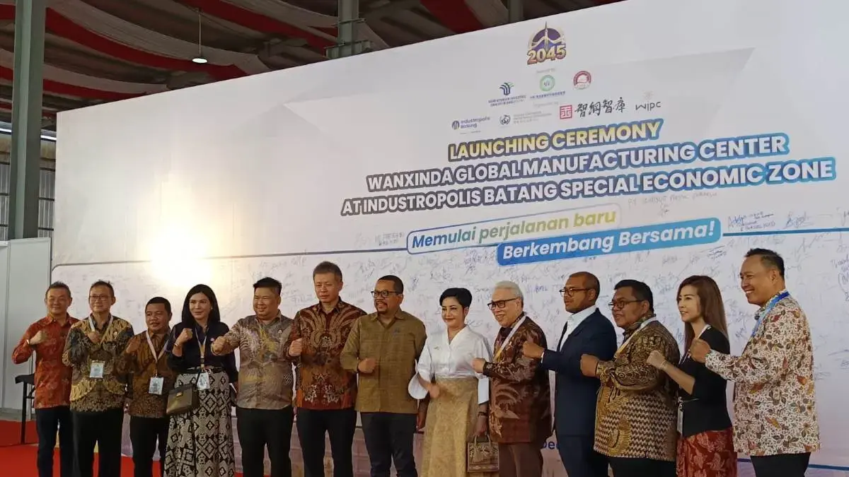 Wanxinda Resmi Beroperasi di KEK Batang, Investasi Rp 2,6 T Dorong Pertumbuhan Ekonomi 8 Persen Wanxinda Resmi Beroperasi di KEK Batang, Investasi Rp 2,6 T Dorong Pertumbuhan Ekonomi 8 Persen