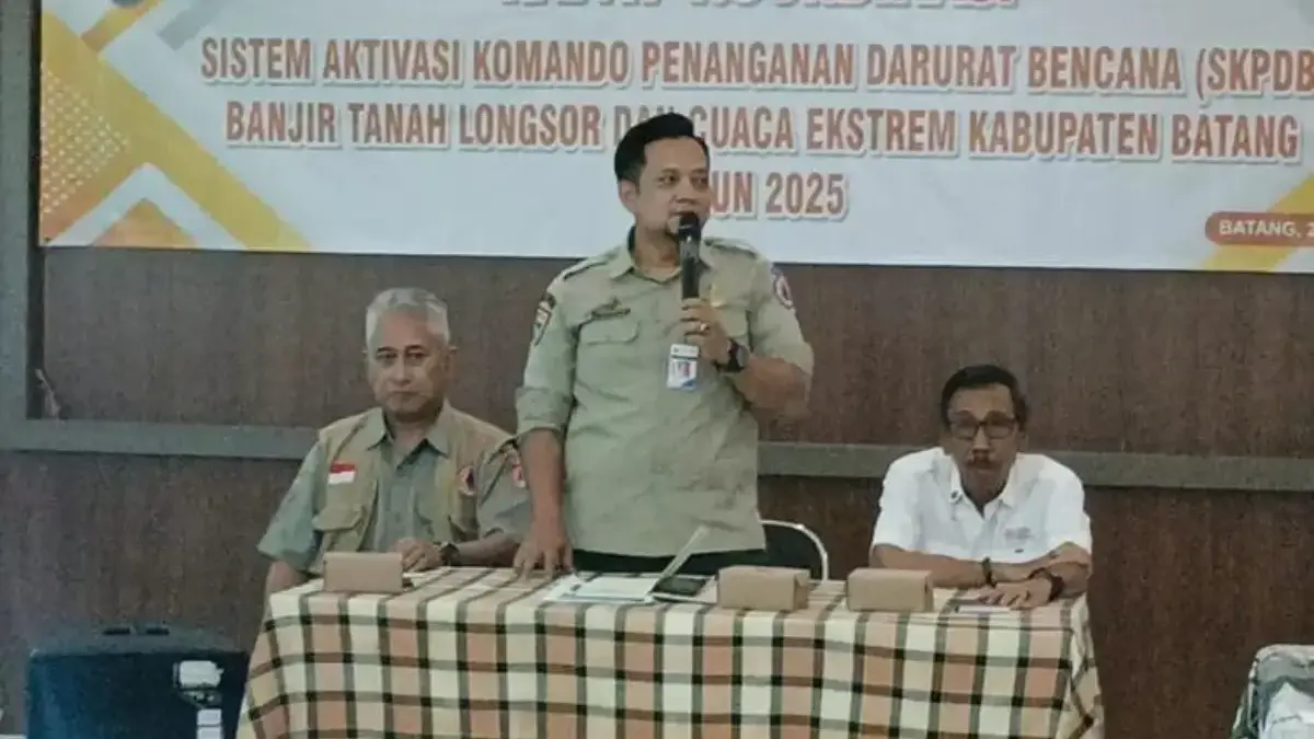 Waspada! Tujuh Kecamatan Batang Dinyatakan Rawan Longsor Jelang Puncak Musim Hujan 2026