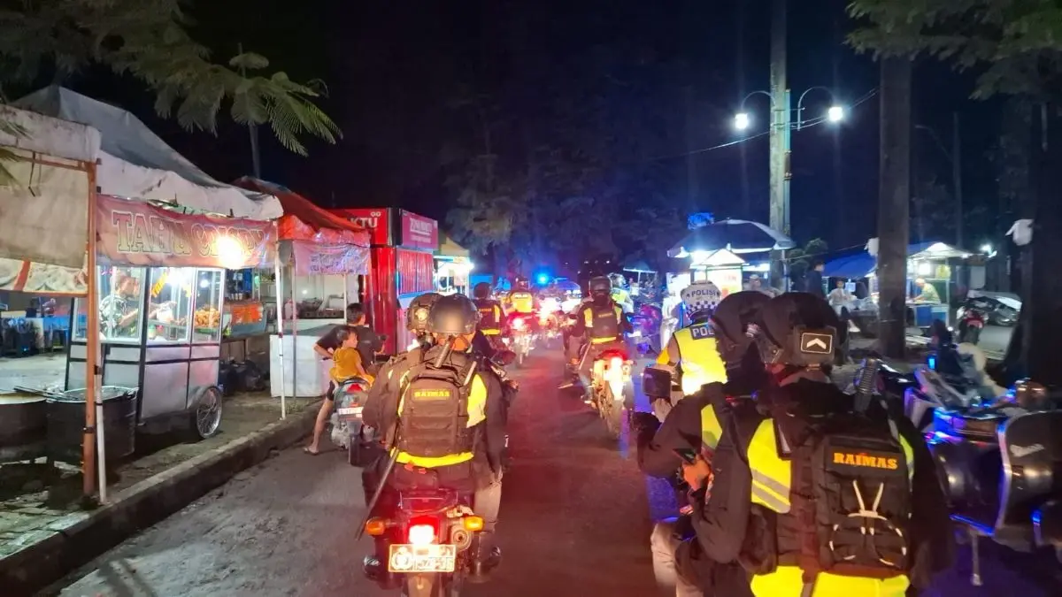 Amankan Malam Tahun Baru 2026, Forkopimda Pekalongan Patroli Motor Skala Besar di Titik Rawan