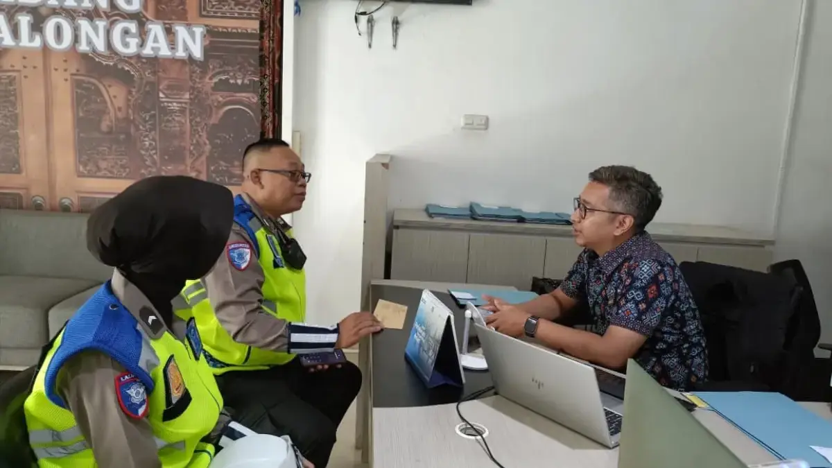 Antisipasi Banjir dan Jalan Rusak di Pekalongan, Satlantas Matangkan Rekayasa Lalin Lintas Instansi