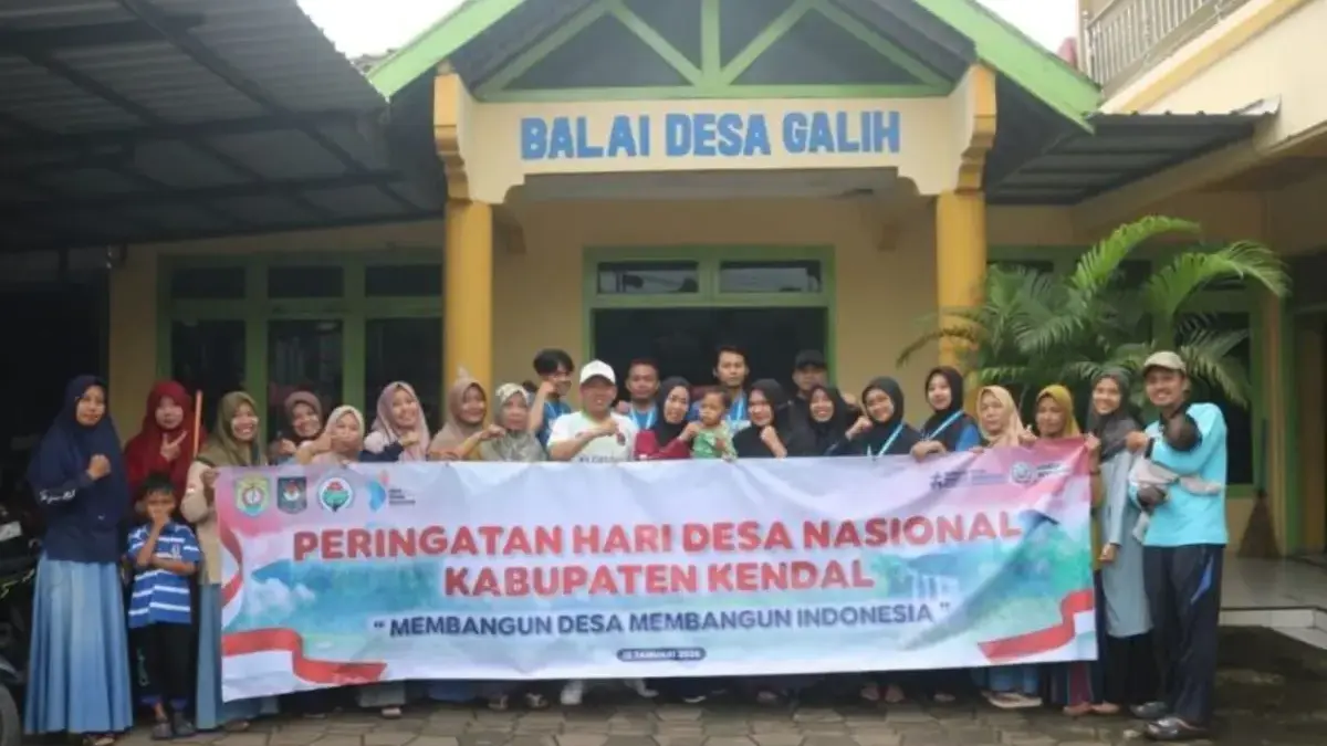 Hari Desa Nasional 2026, Desa Galih Kendal Wujudkan Aksi Nyata Lewat Gerakan Bakti Desa dan Gotong Royong