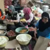 Kebondalem Kendal Lumpuh Terendam Banjir, Warga dan Destana Kompak Dirikan Dapur Umum Mandiri