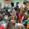 Kodim 0710 Pekalongan Buka Dapur Lapangan, Letkol Garry Herlambang: Suplai 250 Porsi untuk Pengungsi Banjir
