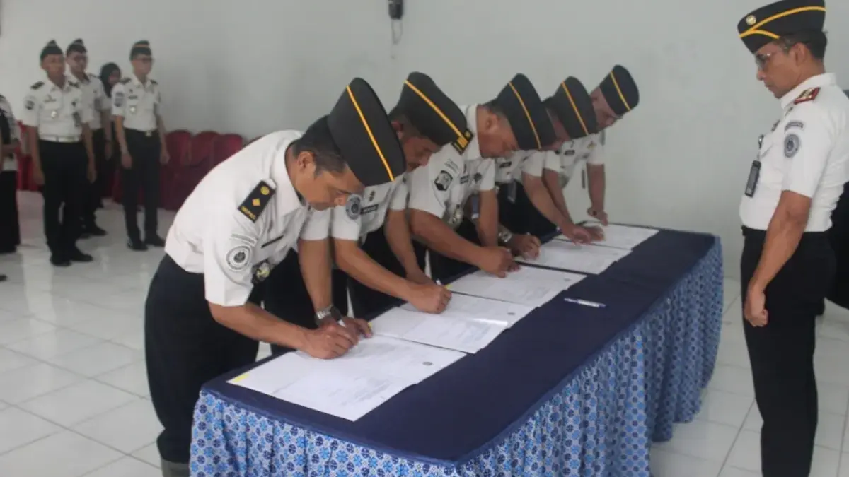 Lapas Pekalongan Teken Perjanjian Kinerja 2026, Siap Jalankan 15 Program Aksi Menteri Imipas yang Baru