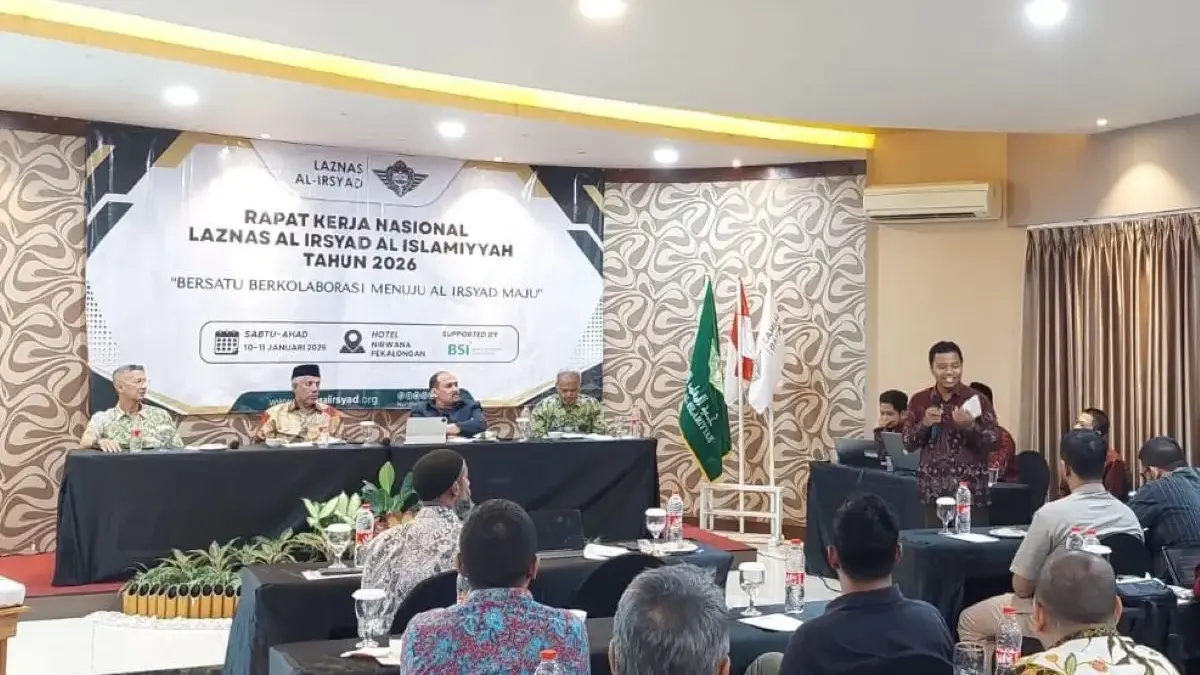 Rakernas LAZNAS Al Irsyad 2026 di Pekalongan: Targetkan Rp 150 Miliar demi Kemandirian Zakat untuk Umat Rakernas LAZNAS Al Irsyad 2026 di Pekalongan: Optimalkan Zakat untuk Kemandirian Umat dan Solusi Kemiskinan