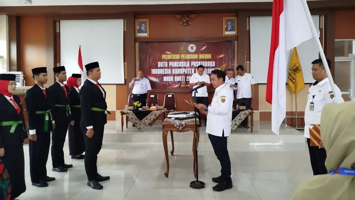 Sekda Yulian Akbar Lantik Pengurus DPPI Pekalongan 2025-2029: Jadi Duta Pancasila di Era Gempuran Gadget