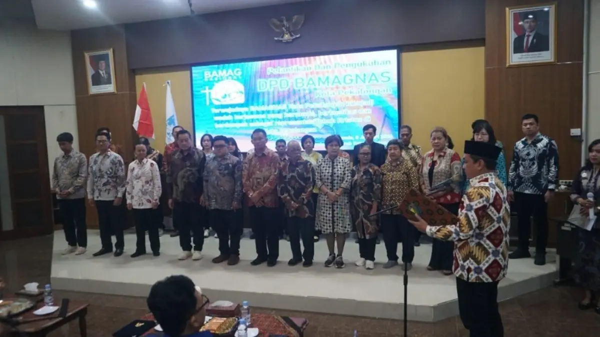 Wali Kota Aaf Kukuhkan Pengurus BAMAGNAS Kota Pekalongan, Tegaskan Komitmen Toleransi Lintas Iman