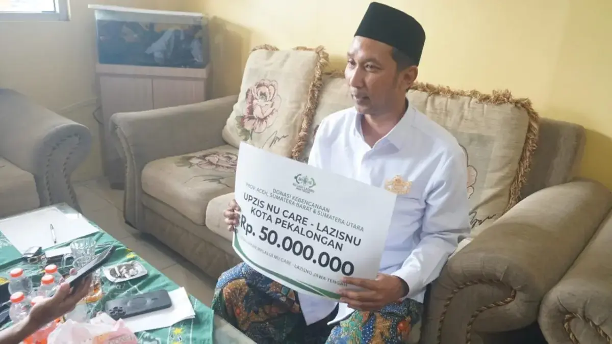 Wujud Solidaritas, PCNU Kota Pekalongan Salurkan Bantuan Rp 50 Juta untuk Korban Bencana Sumatera-Aceh Wujud Solidaritas, PCNU Kota Pekalongan Salurkan Bantuan Rp 50 Juta untuk Korban Bencana Sumatera-Aceh