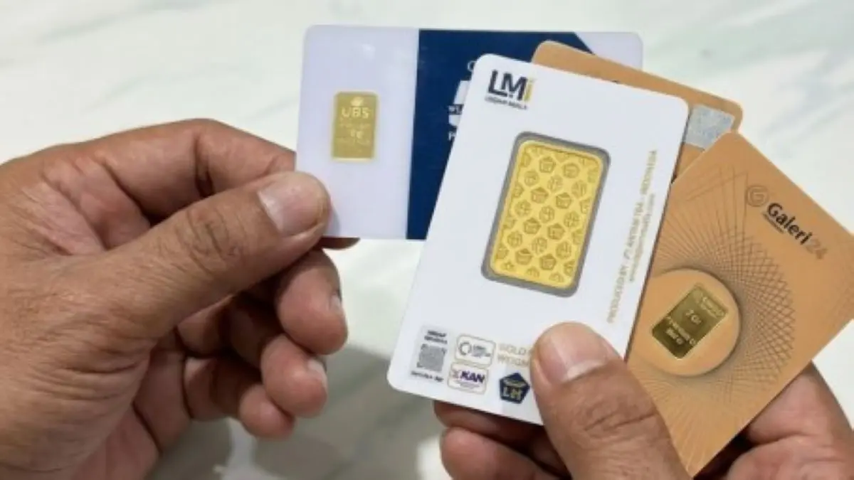 perbedaan emas antam dengan UBS dan Galeri24