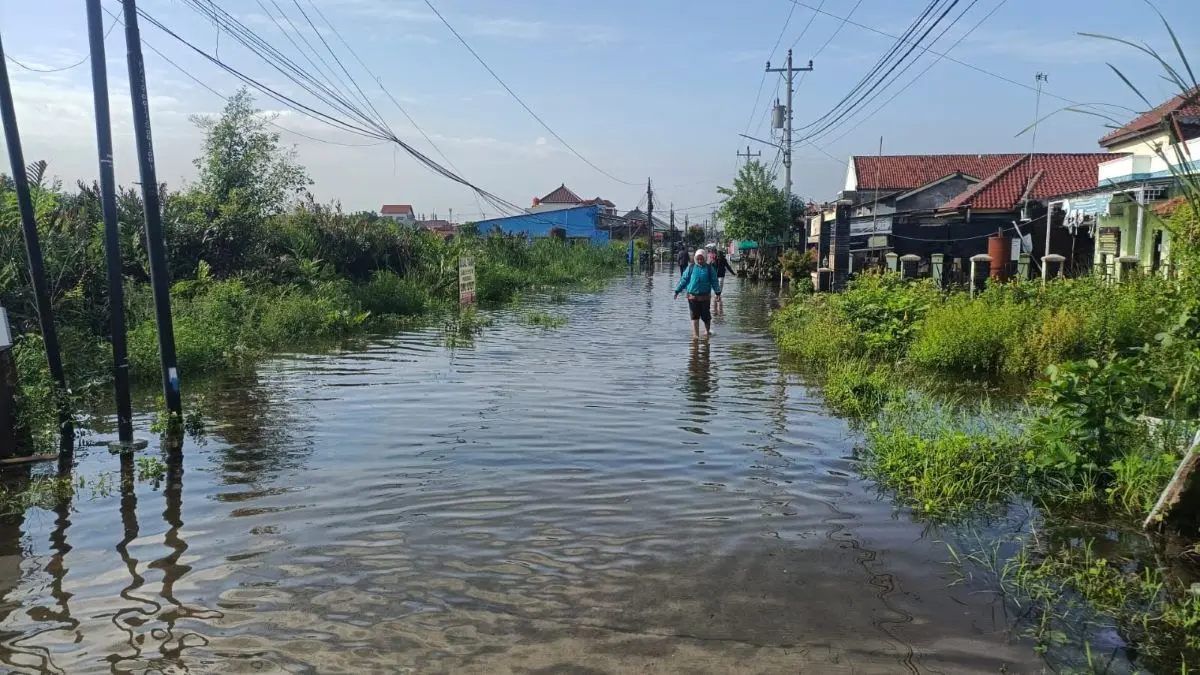 Banjir Pekalongan 2026, 80 Persen Permukiman Tratebang Terendam, Warga Mengungsi ke Rumah Kerabat