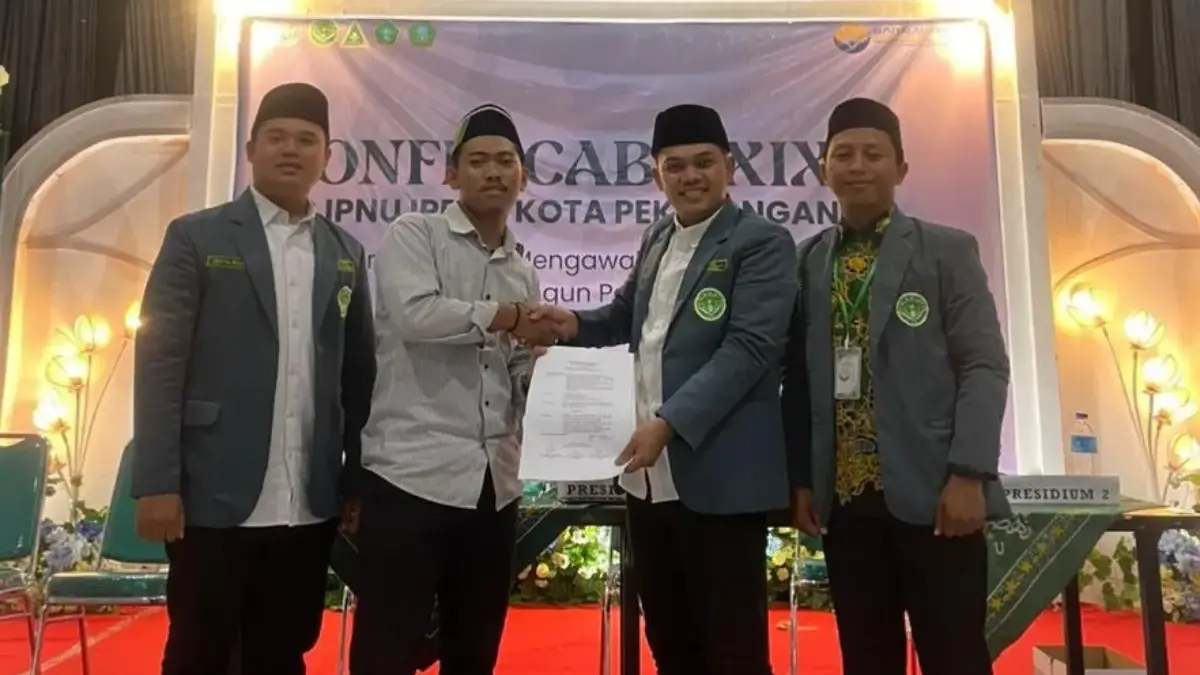 Hasil Konfercab XXIX, Dimas dan Nurul Resmi Pimpin IPNU-IPPNU Kota Pekalongan Masa Khidmat 2026-2028