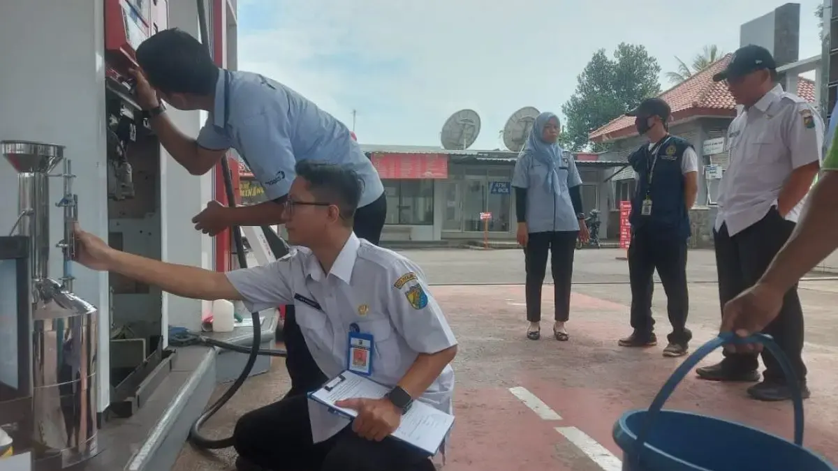 Jamin Takaran BBM Akurat, UPTD Metrologi Pekalongan Pastikan Seluruh SPBU Sudah Jalani Tera Ulang