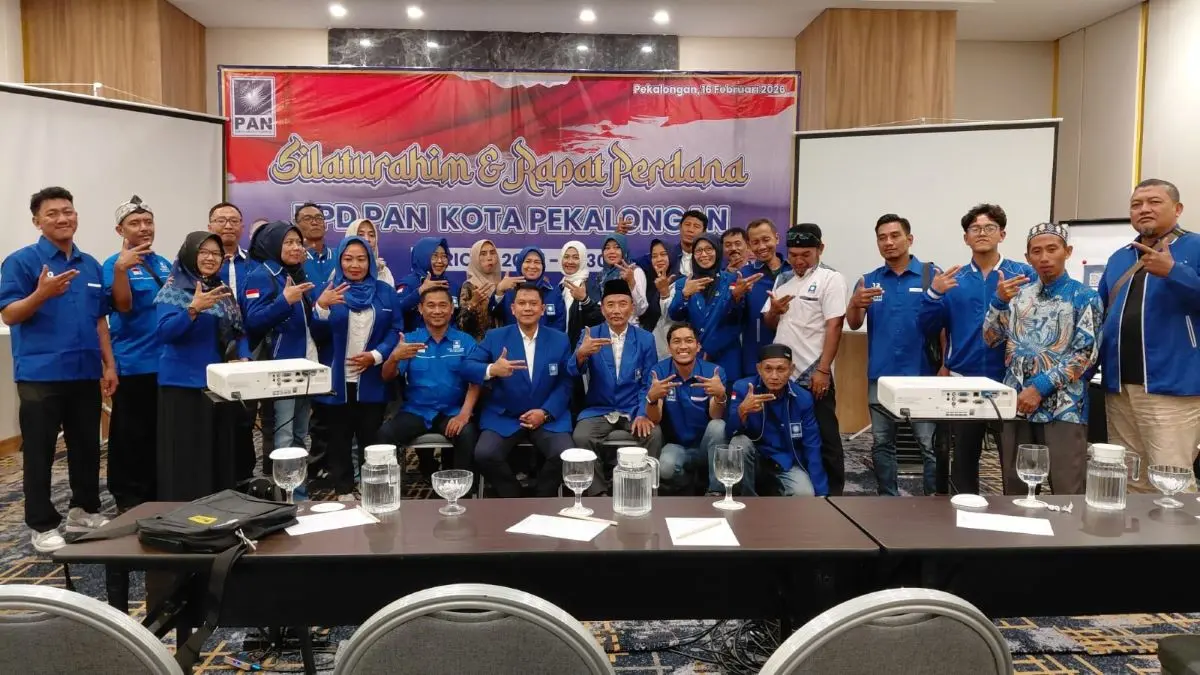 Makmur Mustofa Kembali Nahkodai DPD PAN Kota Pekalongan, Targetkan Empat Kursi DPRD di Pemilu 2029