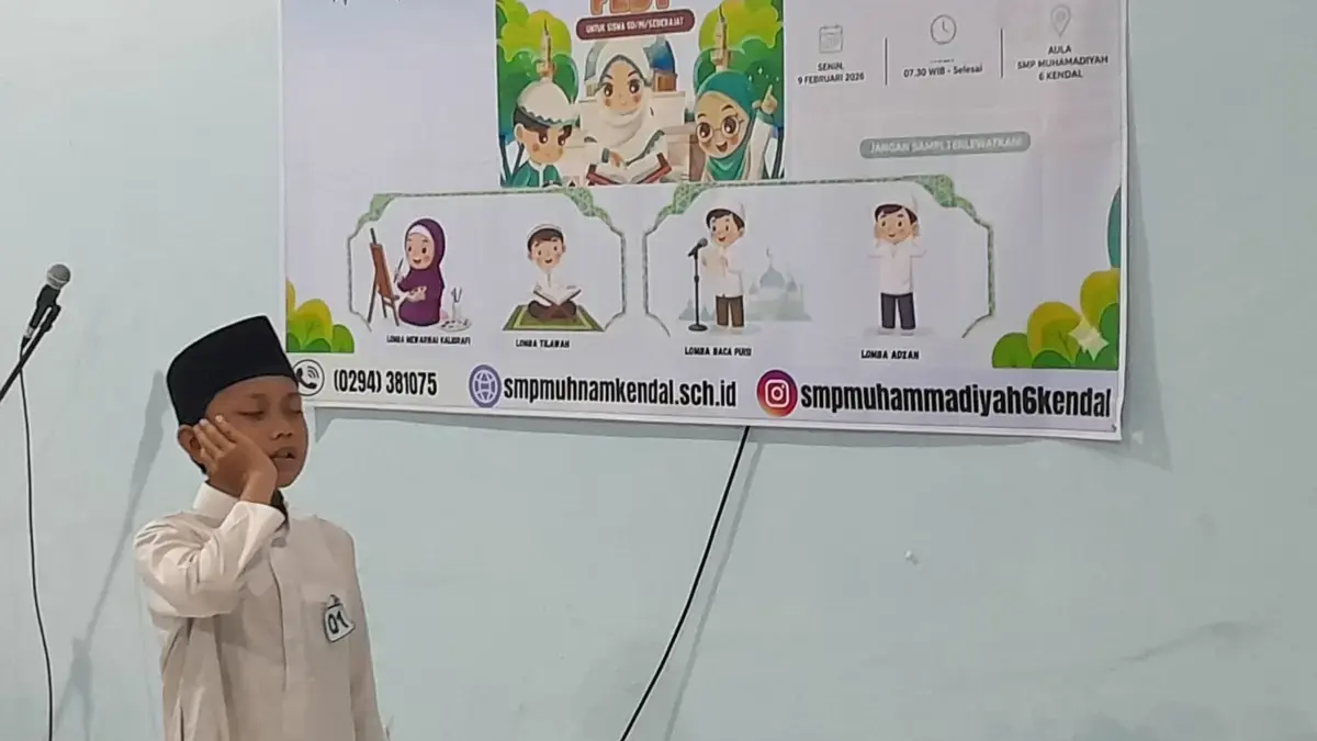 Sambut Ramadan 1447 H, SMP Muhammadiyah 6 Kendal Gelar Muhandal Ramadhan Fest untuk Pelajar SD/MI