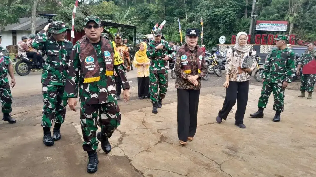 Tim Wasev Mabes TNI Cek TMMD Desa Gedong Kendal, Progres Fisik Melampaui Target dan Siap Rampung 11 Maret