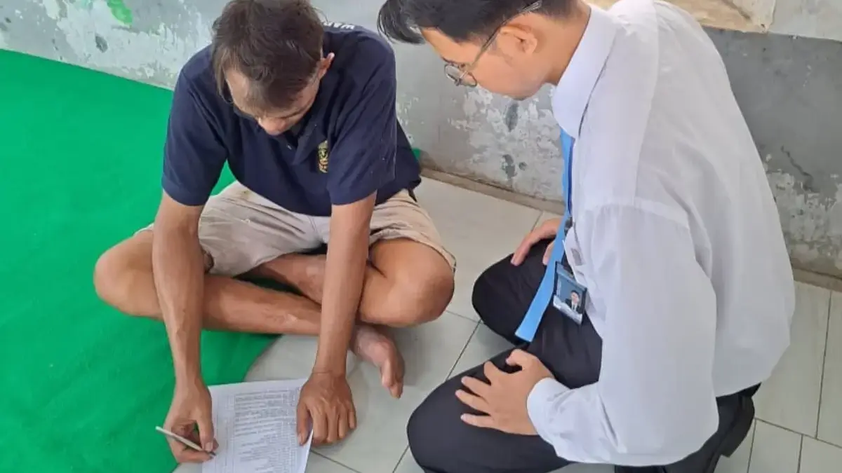 Deteksi Dini Gangguan Mental, Lapas Pekalongan Gelar Skrining Kesehatan Jiwa untuk Warga Binaan