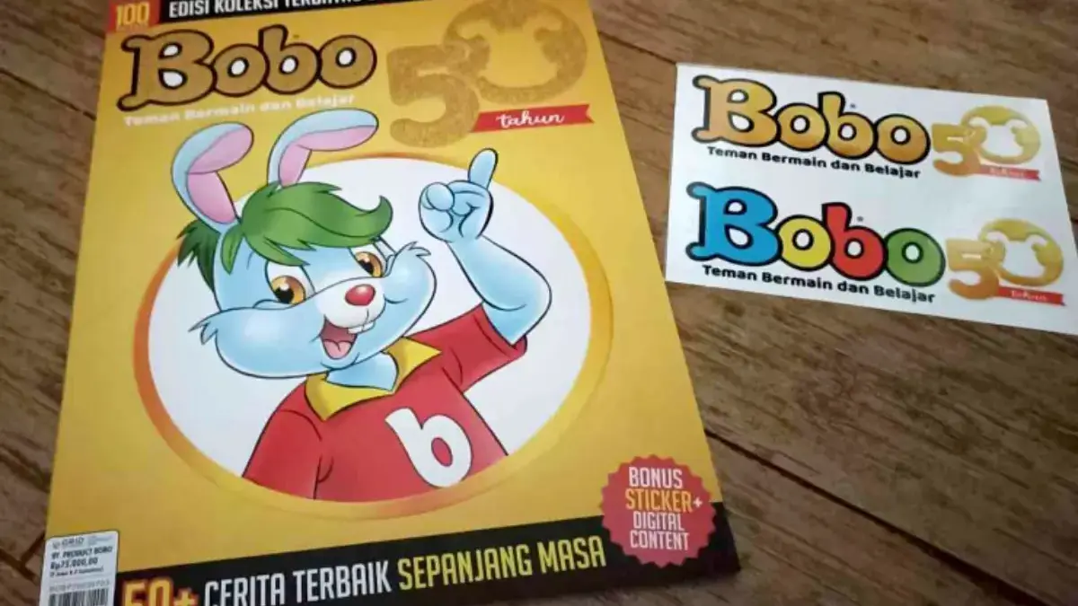 Menemukan Kembali Majalah Bobo di Perempatan Kaliurang Majalah Bobo zaman dulu