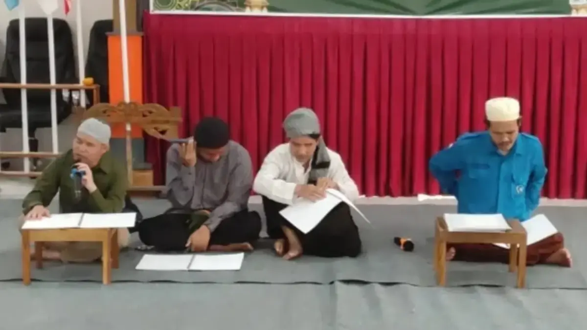 Semangat Tanpa Batas, Puluhan Tunanetra di Kendal Tekuni Tadarus Al-Qur’an Braille di Bulan Ramadan