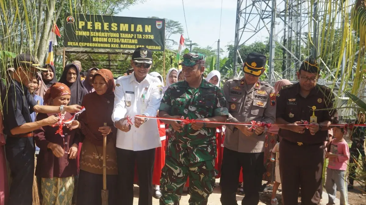 TMMD Sengkuyung Batang Tuntas! Jalan Cepokokuning Mulus, Akses Wisata & Ziarah Makin Gampang