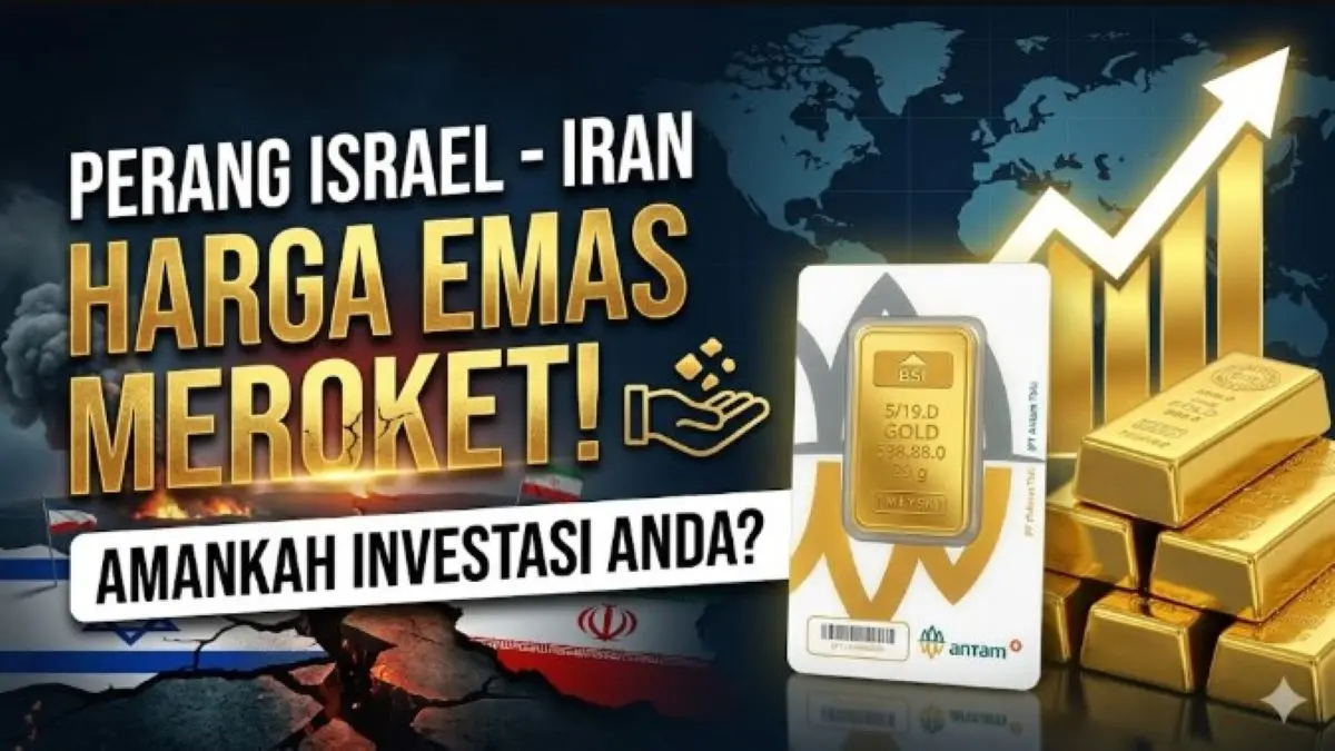 Penting! Ini Dampak Perang ke Harga Emas Global dan Indonesia! Bisa Tembus Rekor Baru dampak perang ke harga emas
