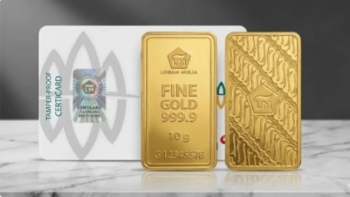 harga emas Antam hari ini tanggal 21 Maret 2026