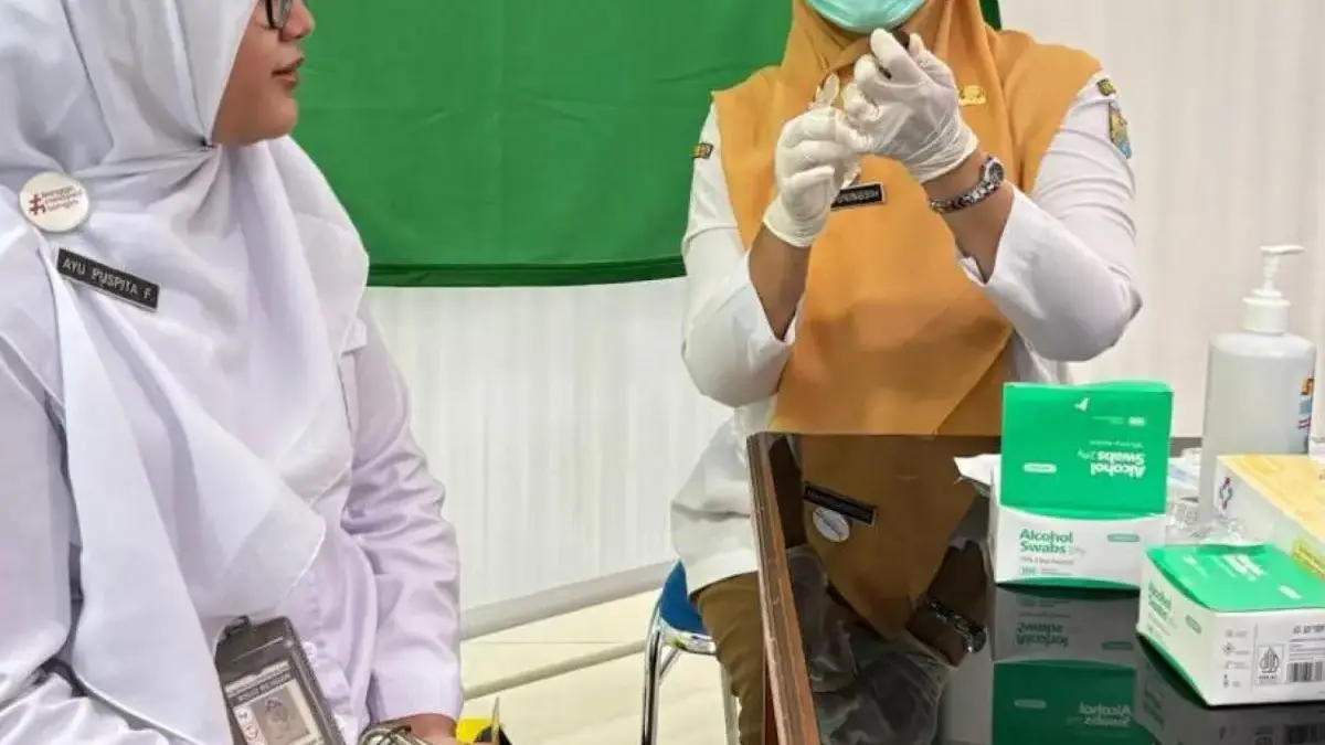 Cegah Kasus Fatal! Dinkes Pekalongan Kebut Vaksinasi Campak Ratusan Nakes RSUD Bendan