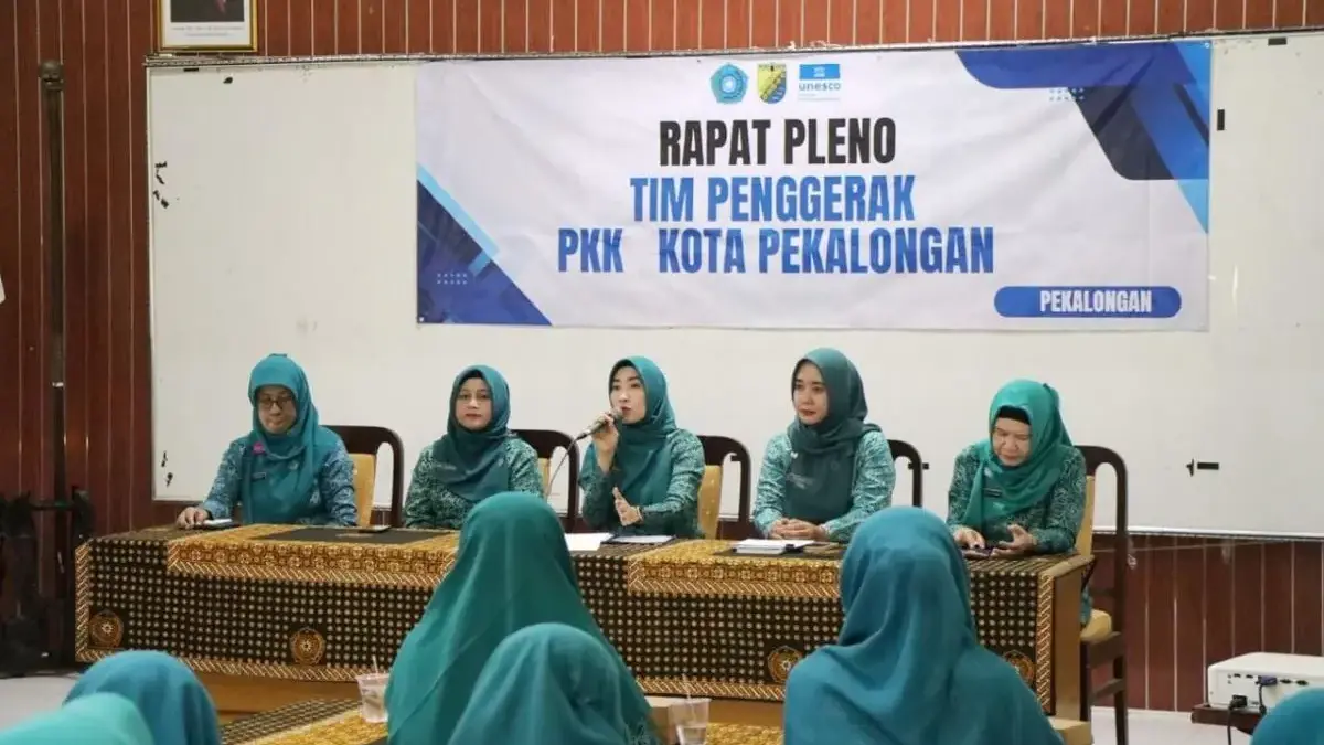 Gelar Rapat Pleno 2026, TP PKK Pekalongan Dorong Penguatan Internal Hadapi Refocusing Anggaran