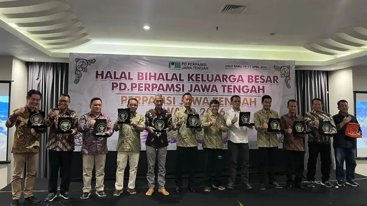 PAM Sendang Kamulyan Batang meraih penghargaan Perpamsi Jateng Award 2026.