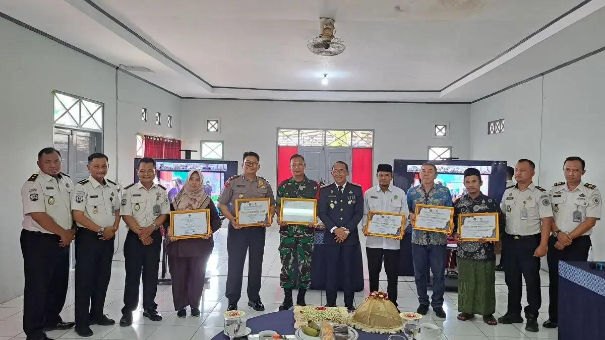 Peringati Hari Bakti Pemasyarakatan Ke-62, Lapas Pekalongan Beri Penghargaan Sederet Mitra Strategis