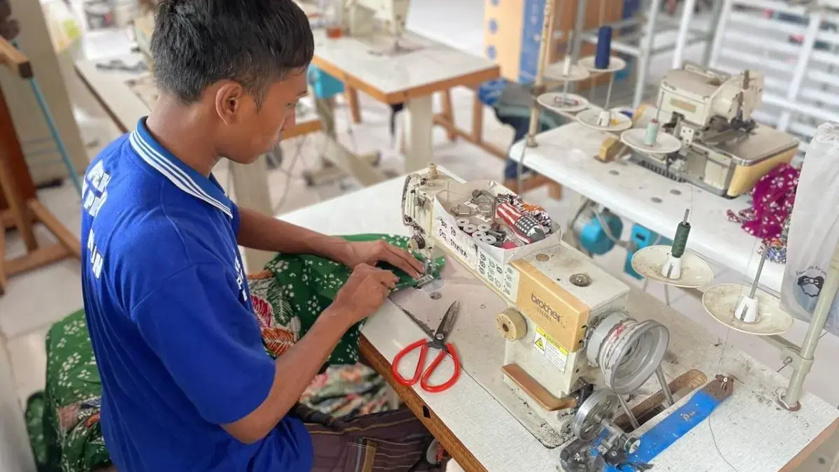 Rutan Pekalongan Latih Napi Produksi Daster, Bekal Kemandirian Ekonomi Usai Bebas