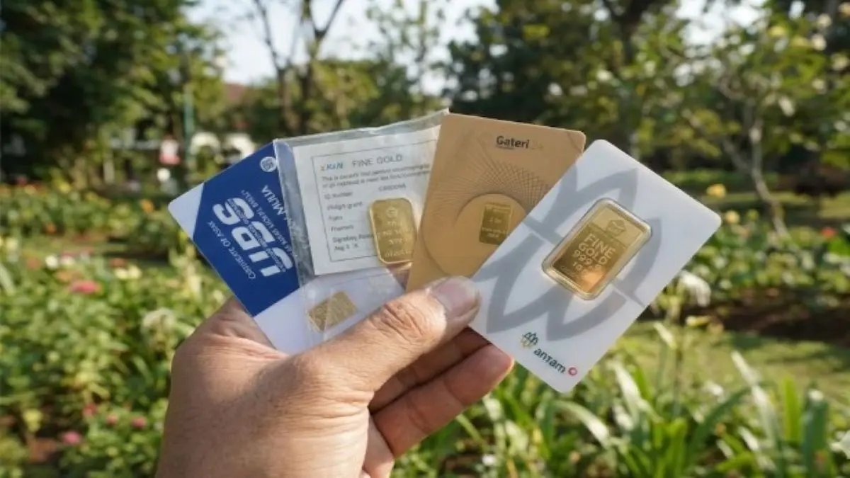 harga emas hari ini Kamis 9 April 2026