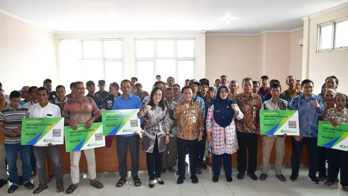 Antisipasi Risiko Kerja di Laut, Pemkab Pekalongan Fasilitasi BPJS Ketenagakerjaan untuk 485 Nelayan Kecil
