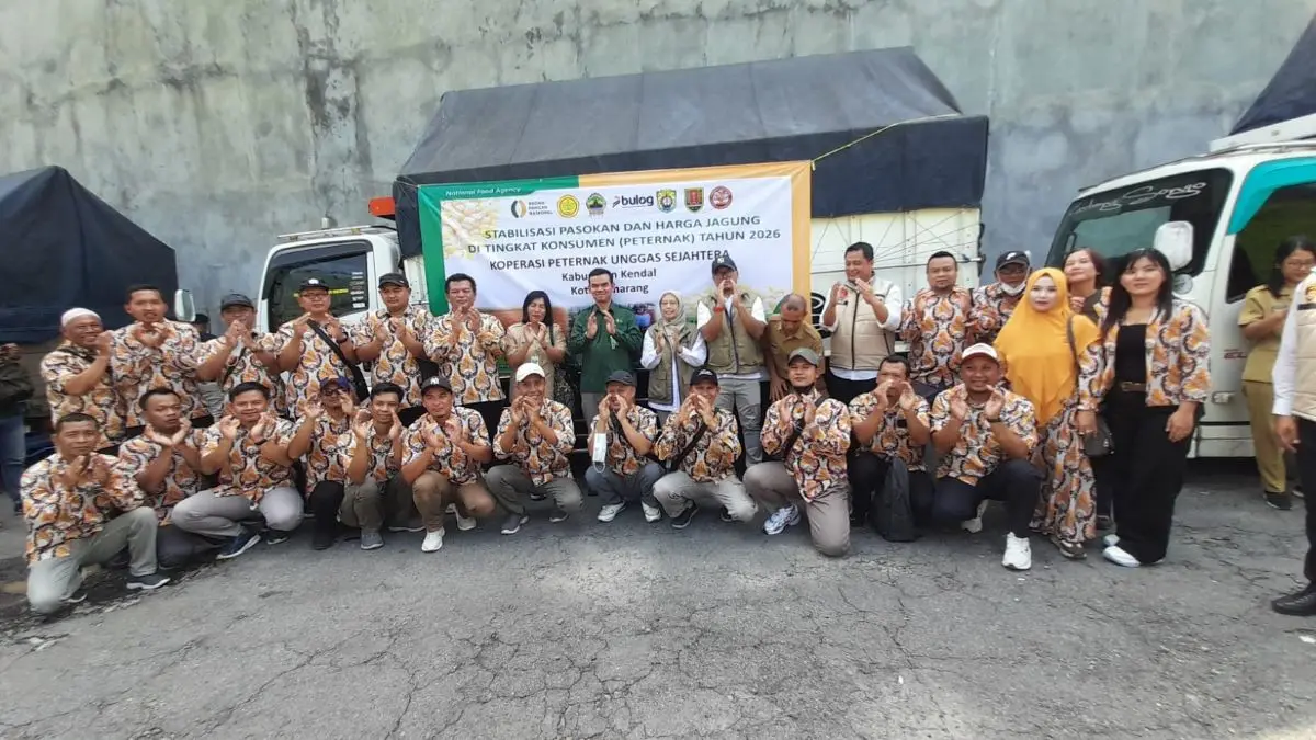 Harga Telur Anjlok, Peternak Kendal Semringah Dapat Guyuran 19 Ribu Ton Jagung SPHP Murah